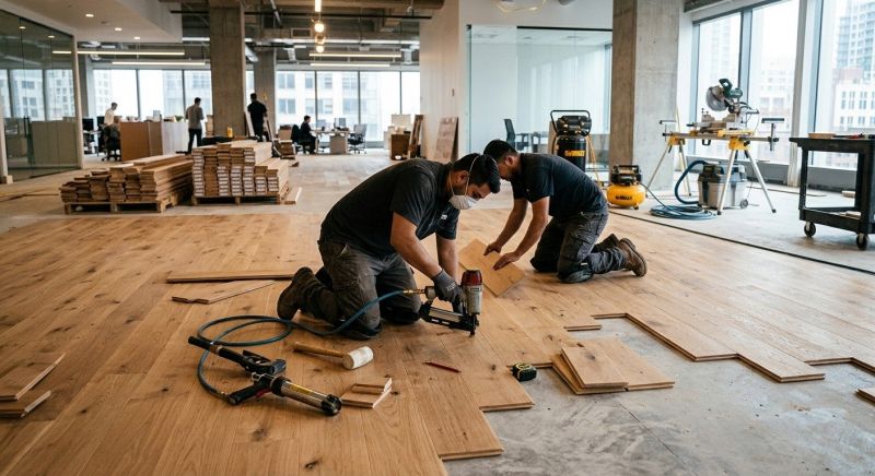 Commercial Hardwood Service in Goodrich, MI