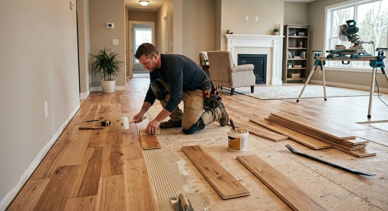 Engineered Wood Installation in Oxford, MI