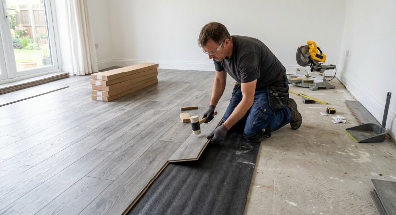 Laminate Floor Installation in Clinton Township, MI