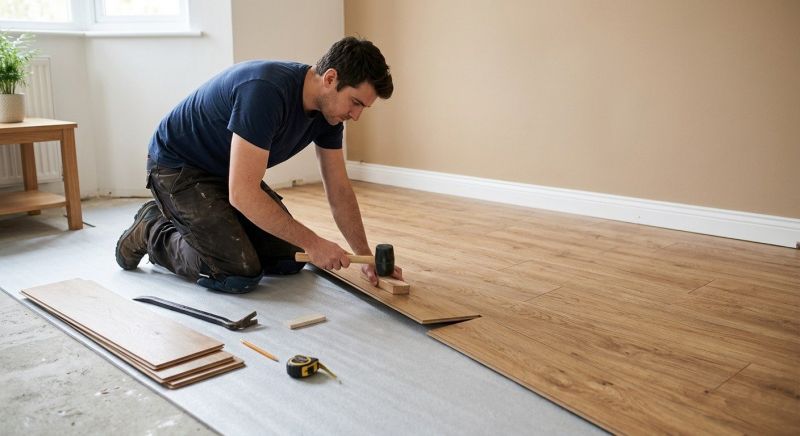 Laminate Floor Installation in Davisburg, MI