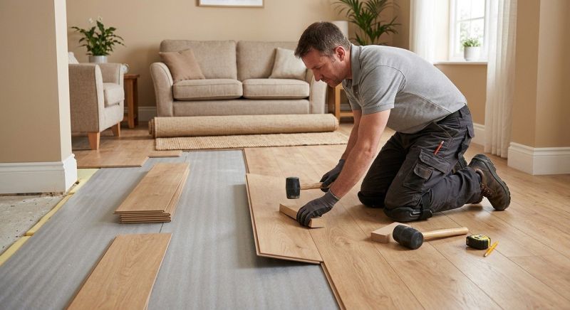 Laminate Floor Installation in Lapeer County, MI