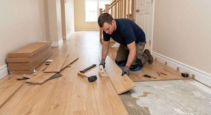 Laminate Floor Installation in Otisville, MI
