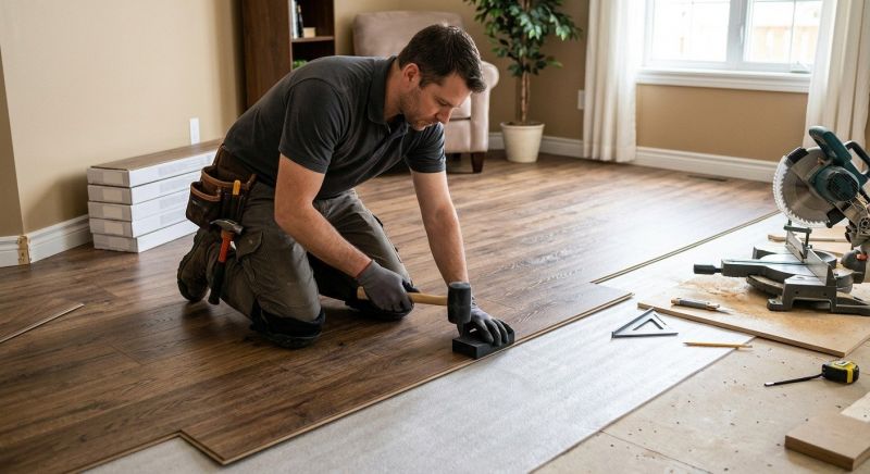Laminate Floor Installation in Utica, MI