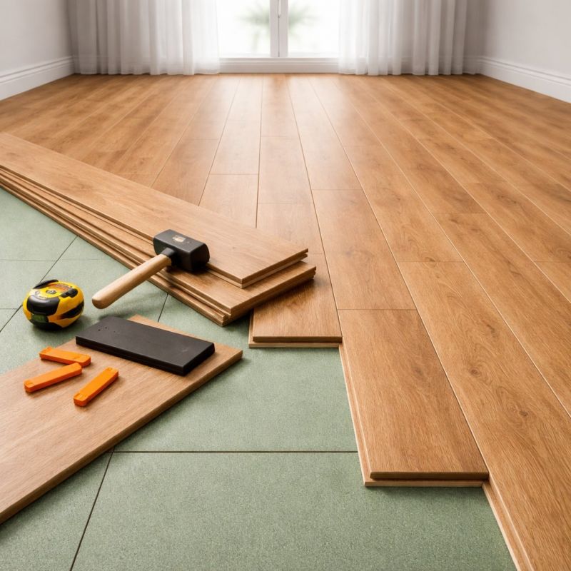 Laminate Floor Remodeling in Oxford, MI