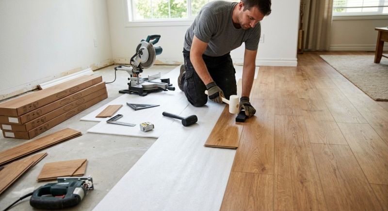 Laminate Floor Replacement in Berkley, MI