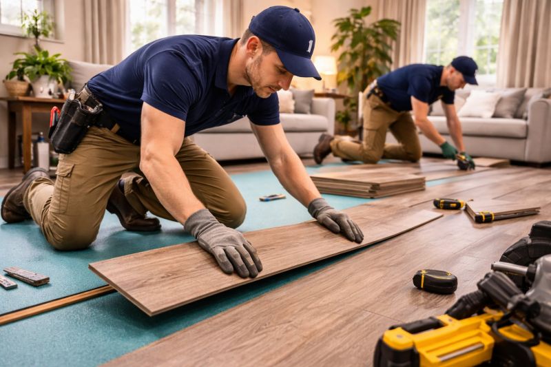 Laminate Floor Replacement in Oxford, MI