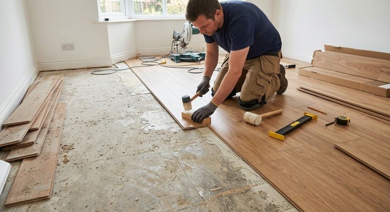 Laminate Floor Replacement in Oakland County, MI