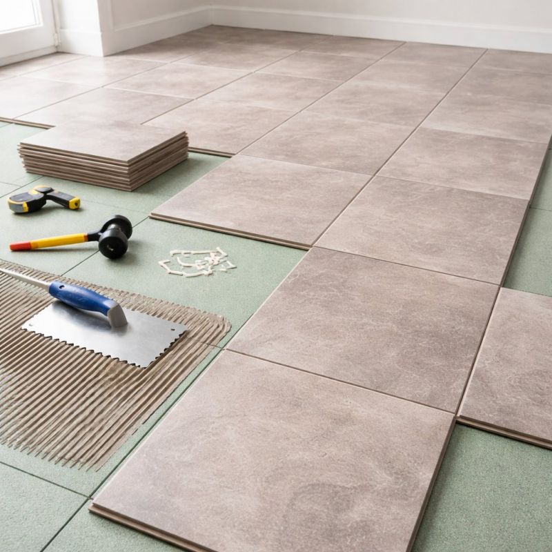 Laminate Tile Installation in Oxford, MI