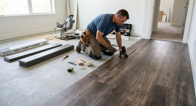 Linoleum Floor Installation in Attica, MI