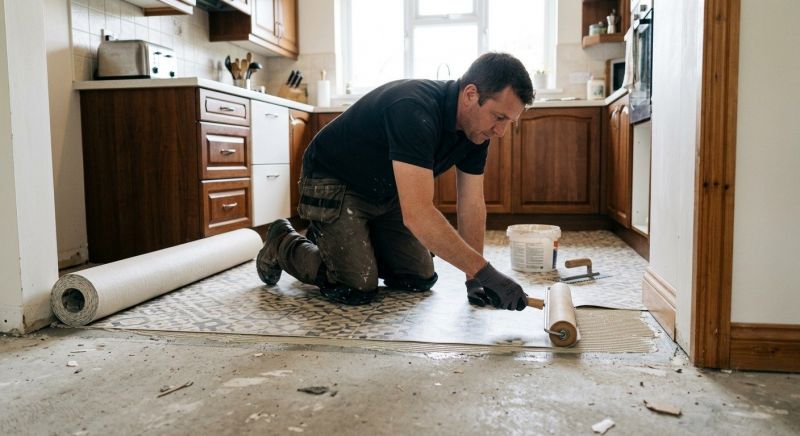 Linoleum Floor Installation in Attica, MI