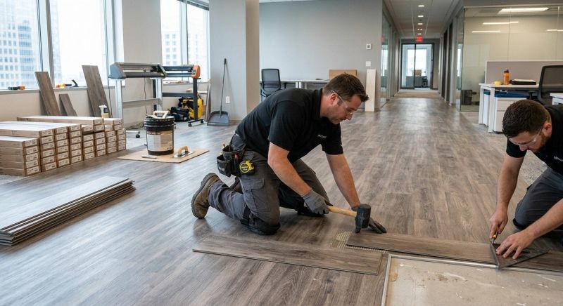 Linoleum Floor Installation in Davison, MI