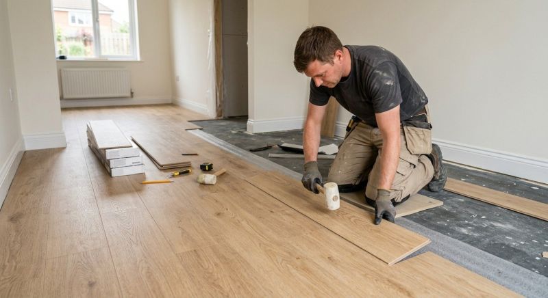 Linoleum Floor Installation in Troy, MI