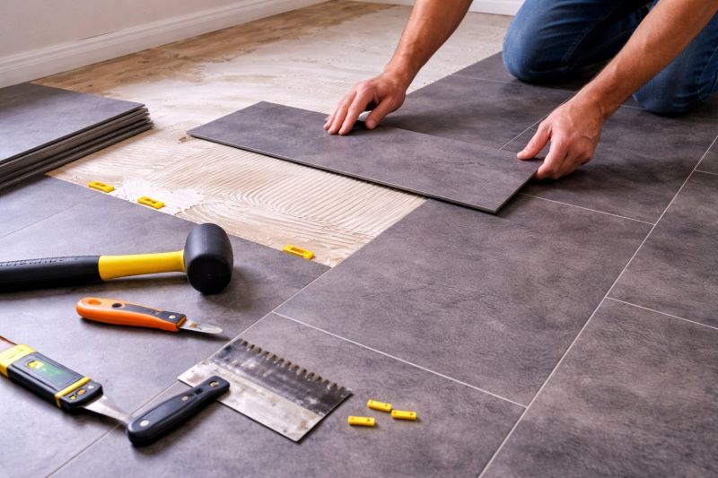 Luxury Vinyl Tile Installation in Armada, MI