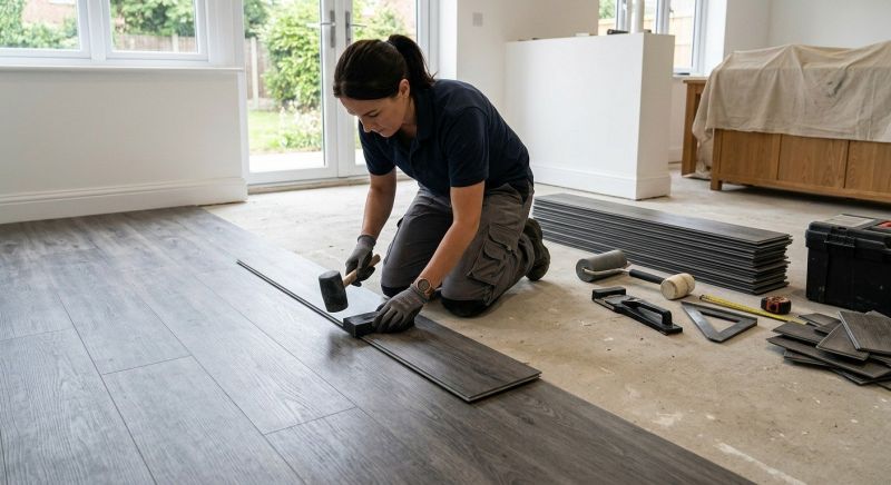 Luxury Vinyl Tile Installation in Franklin, MI