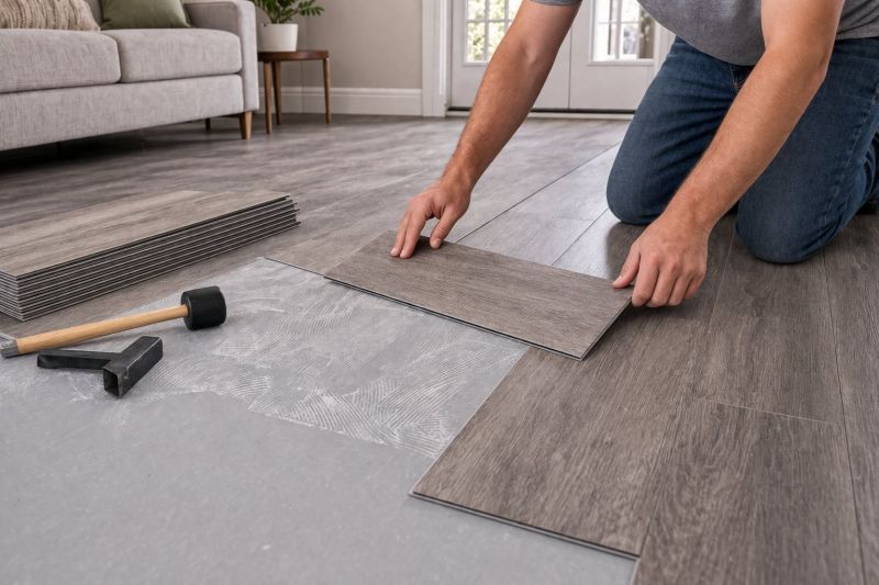 Luxury Vinyl Tile Installation in West Bloomfield, MI