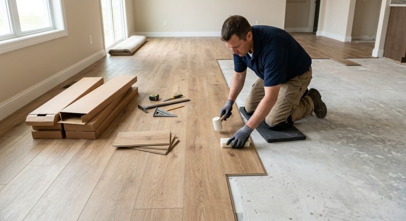 Lvt Flooring Installation in Oxford, MI