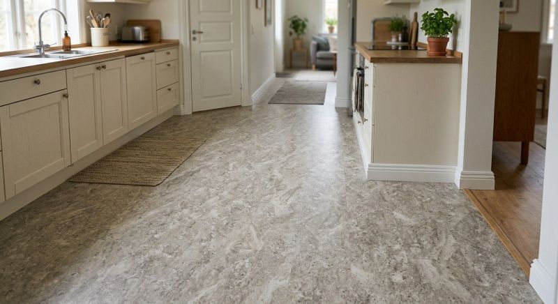 Sheet Linoleum Installation in Clarkston, MI
