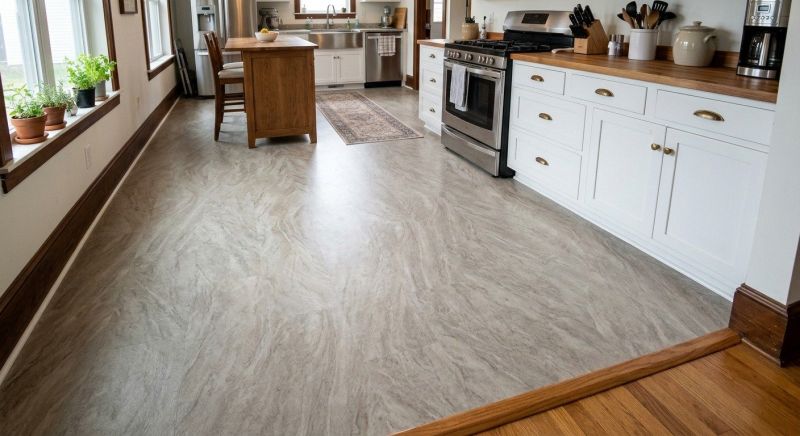 Sheet Linoleum Installation in Franklin, MI