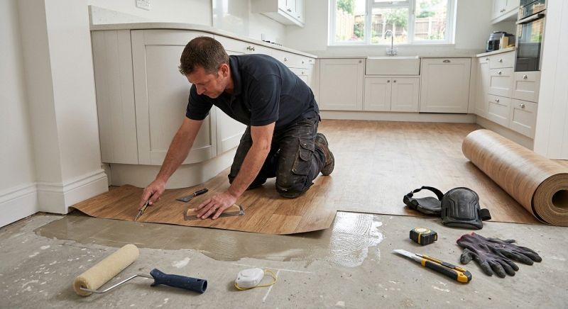 Sheet Linoleum Installation in Lake Orion, MI
