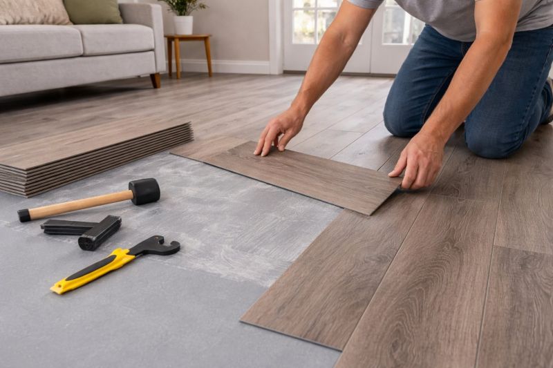 Vinyl Flooring Installation in Fenton, MI