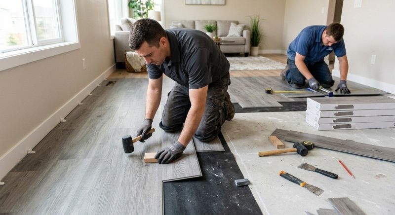 Vinyl Flooring Installation in Metamora, MI