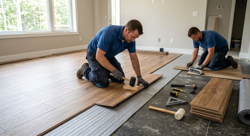 Vinyl Flooring Installation in Utica, MI